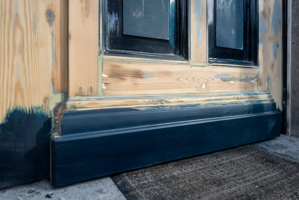 Pre-processing front door - painting